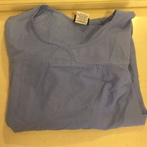 Xs Cherokee ceil blue gathered in back set of 3